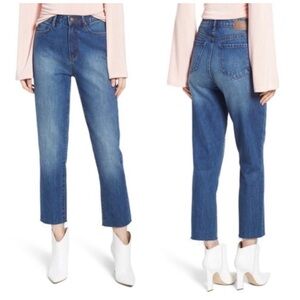 LEITH High Rise Straight Crop Size 28